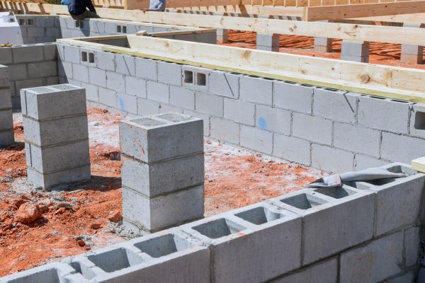Cement Block Installation in Camarillo