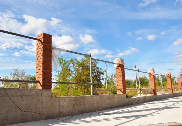 Brick Pillar Installation in Camarillo